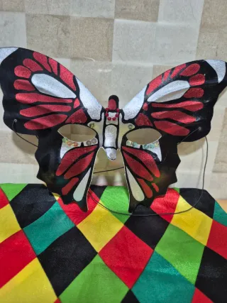 Máscara Mariposa Vintage Disfraz