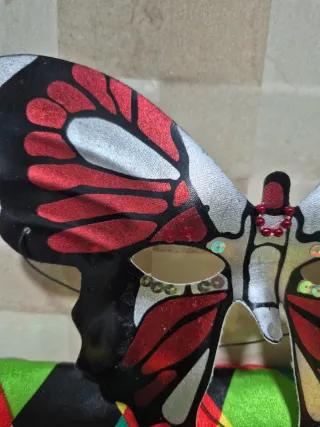 Máscara Mariposa Vintage Disfraz
