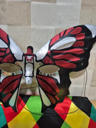 Máscara Mariposa Vintage Disfraz