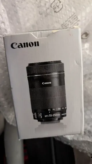 Obiettivo Canon EFS 55-250mm f/4-5.6 IS STM