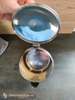 Tetera de acero inoxidable