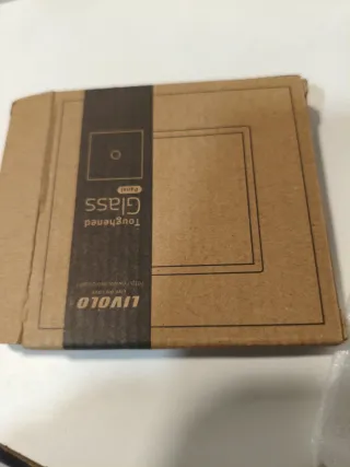 Panel Doble Livolo Cristal Templado