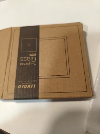 Panel Doble Livolo Cristal Templado