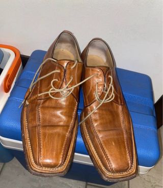 Mocassini uomo marrone taglia 41 Vintage