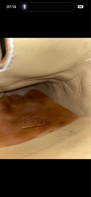 Mocassini uomo marrone taglia 41 Vintage