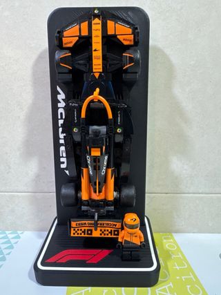 Soporte Lego F1 McLaren y Fórmula 1
