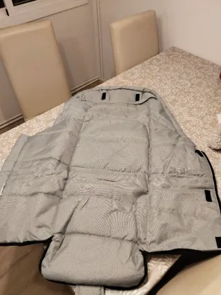 Saco para silla de paseo gris