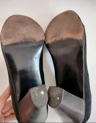 Zapatos de tacón piel Talla 37