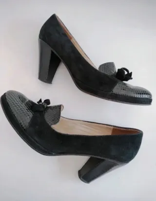 Zapatos de tacón piel Talla 37