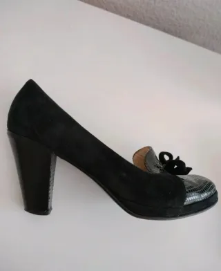 Zapatos de tacón piel Talla 37