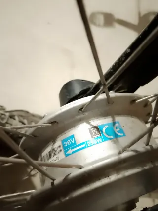 Rueda delantera con motor Dahon Ikon 20"