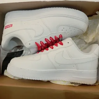 Nike Air Force 1 Supreme Rojo Blanco