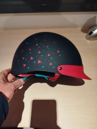 Casco Hípica Negro Triángulos