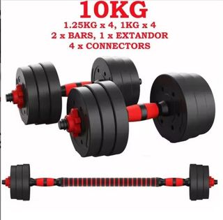 Set di Manubri Regolabili 2in1 10-50kg