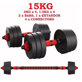 Set di Manubri Regolabili 2in1 10-50kg