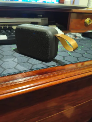 Bocina Portátil Bluetooth con Entradas Múltiples