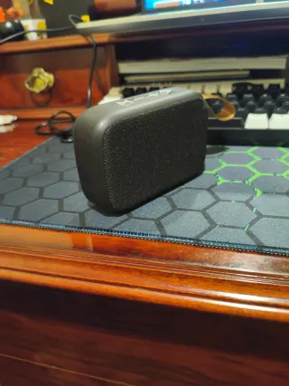 Bocina Portátil Bluetooth con Entradas Múltiples