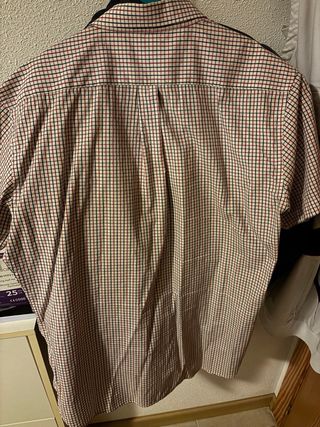 3 Camisas manga corta cuadros Talla L
