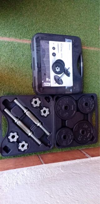 Kit Pesas Domyos 20 kg - 44 lb