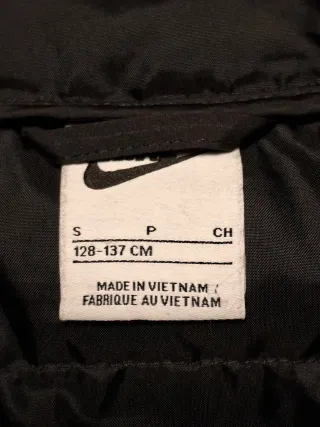 Chaqueta Nike negra niña/niño