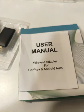 Adaptador CarPlay Android Auto Inalámbrico 2 en 1