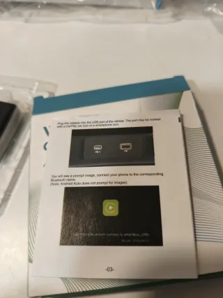 Adaptador CarPlay Android Auto Inalámbrico 2 en 1