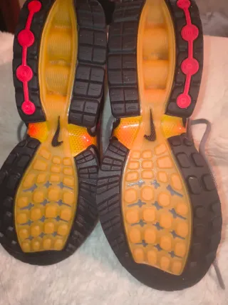 Nike Air Max Zapatillas Grises Naranja