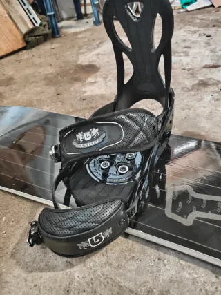 Tabla Snowboard y Fijaciones