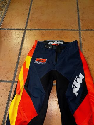 Pantalón KTM Niño motocros 8-10 años