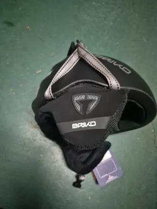 Casco Briko Esquí Matt Shiny Black Talla 56