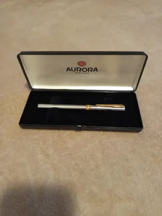 Penna stilografica Aurora made in Italy