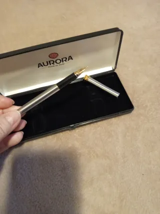 Penna stilografica Aurora made in Italy