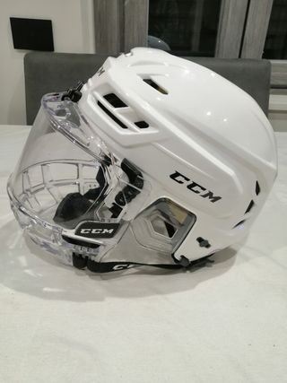 Casco Hockey CCM Tacks 210 con Visor Sr. M