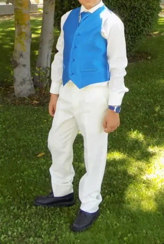 Traje Comunión Almirante Talla 9