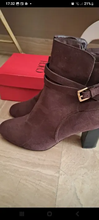 Botines Sfera ante marrón