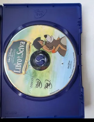 DVD El Libro de la Selva Edición Platino 40 Aniver