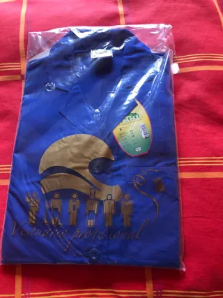 Bata de trabajo azul Monza Talla 4