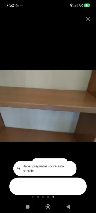 Estantería de madera