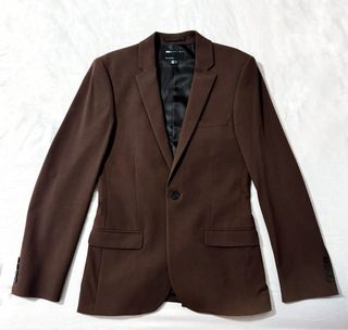 Chaqueta ASOS DESIGN café, talla M.  Pantalón