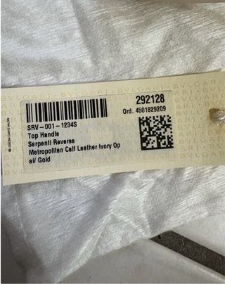 Borsa Bvlgari Serpenti Beige/Oro