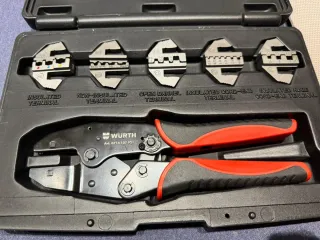 Crimpadora Wurth Terminales + 5 Punteras