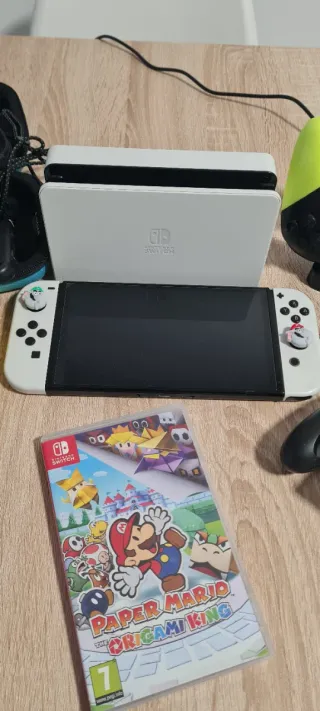 Nintendo Switch OLED Blanca