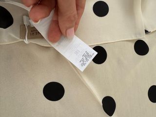 Foulard seta pois Falconeri nuovo