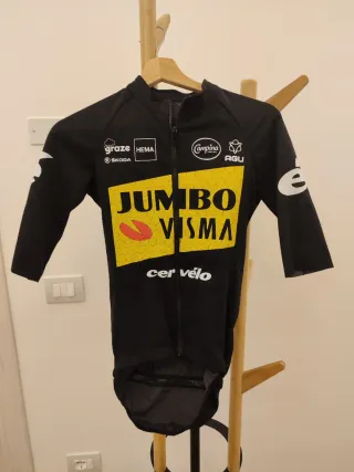 Maglia Gabba Ciclismo Jumbo Visma AGU nuova
