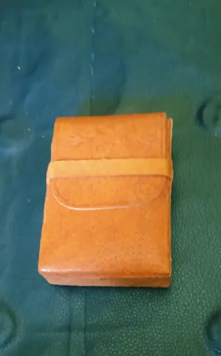 Portasigarette vintage in pelle