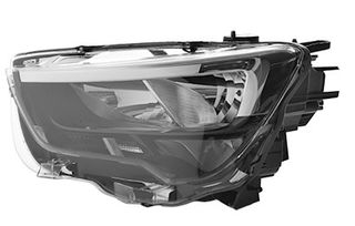 Faro Izquierdo Electrico Con Luz Diurna, Con Motor (H7/H1/W21/W5) para Opel COMBO 2018