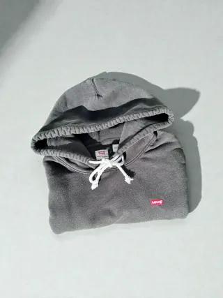 Sudadera Levi's Vintage Gris Clásica Original