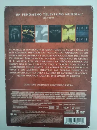 Juego de Tronos DVD Temporadas 1-6