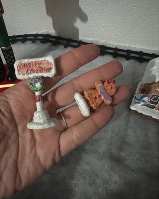 Casa de Navidad con luz led