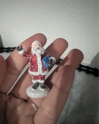 Casa de Navidad con luz led